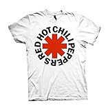 Red Hot Chili Peppers Asterisks Männer T-Shirt weiß. Offiziell...