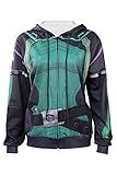 Gosbeliy Valorant Viper Cosplay Kostüm Hoodie Mantel Halloween...