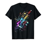 Gitarren TShirt, E-Gitarrist und Musik Band T-Shirt