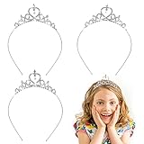 Abeillo 3 Stück Madchen Strass Krone, Prinzessin Tiara Krone,...