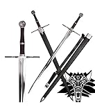 Geralts großes Schwert inspiriert von The Witcher mit Scheide Schwert...