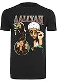 Mister Tee Herren Aaliyah Retro Tee M Black