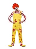 Smiffys Gruseliges Killer-Clown-Kostüm