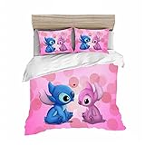 HNSRYLQX Bettwäsche Für Jugendliche Lilo Und Stitch Bettwäsche...