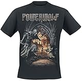 Powerwolf Wolf Church Männer T-Shirt schwarz L 100% Baumwolle...
