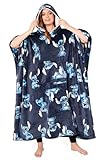Disney Übergroße Damen Hoodie Decke mit Ärmeln - Stitch Oversized...