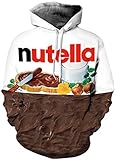 EUDOLAH Herren Slim Fit Kapuzenpullover 3D Druck Hoodie Weihnachten...