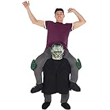Morph Frankenstein Huckepack Kostüm für Erwachsene, Halloween...