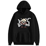 ZOSUO Unisex Anime My Hero Academia 3D Hoodies Print Tokoyami Fumikage...
