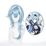 Anime Cosplay Perücke, Genshin Impact Perücke, mit zwei...