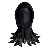 CoolChange Halloween Vollgesichtsmaske, Vermummungs Kapuze, Stoff,...