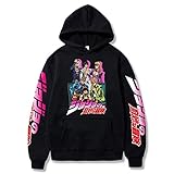 Salutebaba JoJo's Bizarre Adventure Hoodie Giorno Giovanna Bruno...