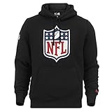 New Era - NFL Shield Logo Hoodie - Schwarz
