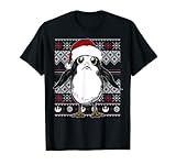 Star Wars Porg Ugly Christmas Sweater Graphic T-Shirt T-Shirt