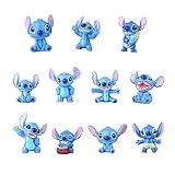 NA 12 Stück Stitch Tortendekoration ZHULIA -Disney Stitch...