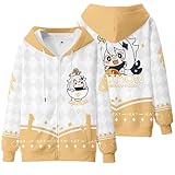 Game Genshin Impact Cosplay Paimon Hoodie, 2022 3D Druck...
