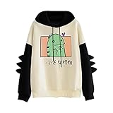 Generic Kontra K Pullover Damen-Mode-Kapuzenpulli Langarm-Pulli...
