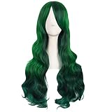 MapofBeauty 28 Zoll/70cm Damen Glatt Pony Mehrfarbig Cosplay Länge...
