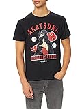 Naruto Herren Menarutts119 T-Shirt, Schwarz, XXL