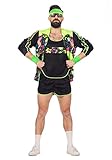 Wilbers & Wilbers 80er 90er Jahre Aerobic Trainingsanzug Retro Fitness...