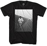 MUHAMMAD ALI - - Herren Roadrunning T-Shirt, Large, Black