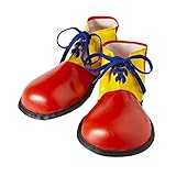 Widmann 9146P - Extra große Clown Schuhe für Erwachsene, Zirkus,...