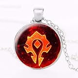 Hot! Wow World of Warcraft Horde Halsband Abzeichen Anhänger...