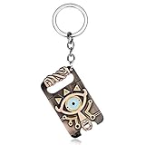 FEIDIAO Zelda Schlüsselbund Metallschild Emaille Zelda Breath of The...