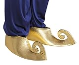 Boland 81990 - Überschuhe Sultan in Gold, 1 Paar für Erwachsene,...