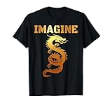 IMAGINE Fantasy Dragon Tatoo für Drachenliebhaber T-Shirt