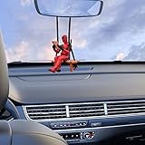 Lustige Anime Deadpool Anime Rückspiegel Dekoration Anhänger...