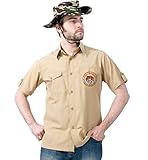 KarnevalsTeufel Herrenkostüm „Dschungelhemd“ Ranger Forscher...