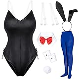 Damen Bunny Mädchen Anzug Anime Rolle Kostüm Senpai Cosplay Body...