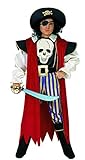 Ciao Pirat Captain Morgan Jungen Kostüm (10-12 Jahre), mehrfarbig,...
