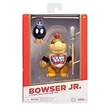 Nintendo Super Mario Figur Bowser Jr. w/Paint Brush in Sammlerbox, 10...