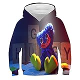Poppy Playtime 3D Gedruckter Hoodie Sweatshirts für Kinder...