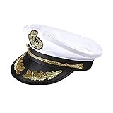 Widmann 0186S - Luxushut Kapitän, Mütze Captain, Seemann, Matrose,...