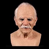 HEMO Realistische Old Man Maske Old Man Latex Gesichtsmaske...