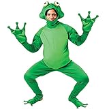 Urisgo Frosch Kostüm Erwachsene, Onesie Party Cosplay Overall Outfit,...