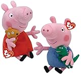 TY Beanie Babies Multi Pack 14' | Peppa Pig & George | Beanie Baby...