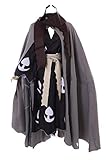 Kawaii-Story MN-172 Dororo Hyakkimaru Japan Kimono schwarz Cape grau...