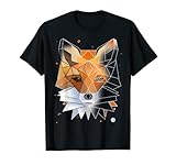 Fuchs Polygon Geometrisch Wild-Tier T-Shirt