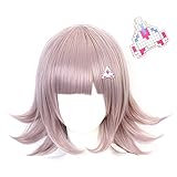 OSIAS Nette Kurze Bob Perücke mit Pony Perfekt für Mädchen Cosplay...