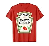 Ketchup Halloween Kostüm Tomate passend Halloween Ketchup T-Shirt