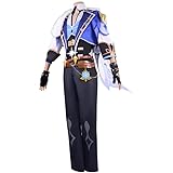 Jiwoocos Kaeya Cosplay Kostüm Anime Halloween Outfits