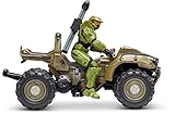 Halo 4 Zoll World of Mongoose Fahrzeug mit Master Chief