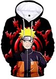 PADOLA Jungen Kapuzenpullover 3D Druck Japanese Anime Hoodies Langarm...