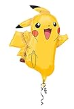 Amscan 2946001 - Super Shape Folienballon Pikachu, Größe circa 62 x...