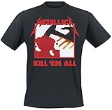 Metallica Kill 'Em All Männer T-Shirt schwarz L 100% Baumwolle...