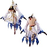 Tlarsun Genshin Impact Ganyu Cosplay Kostüm Ganyu Cosplay Tenue Jeu...